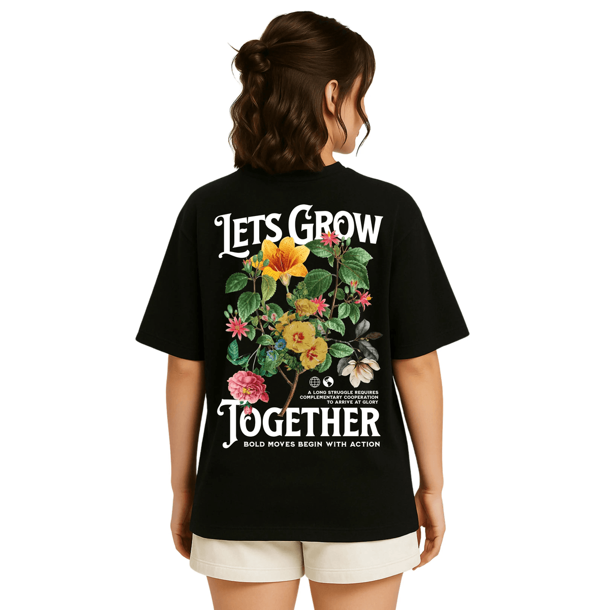 Buy Floral T-Shirts for Men & Women Online – Oversized