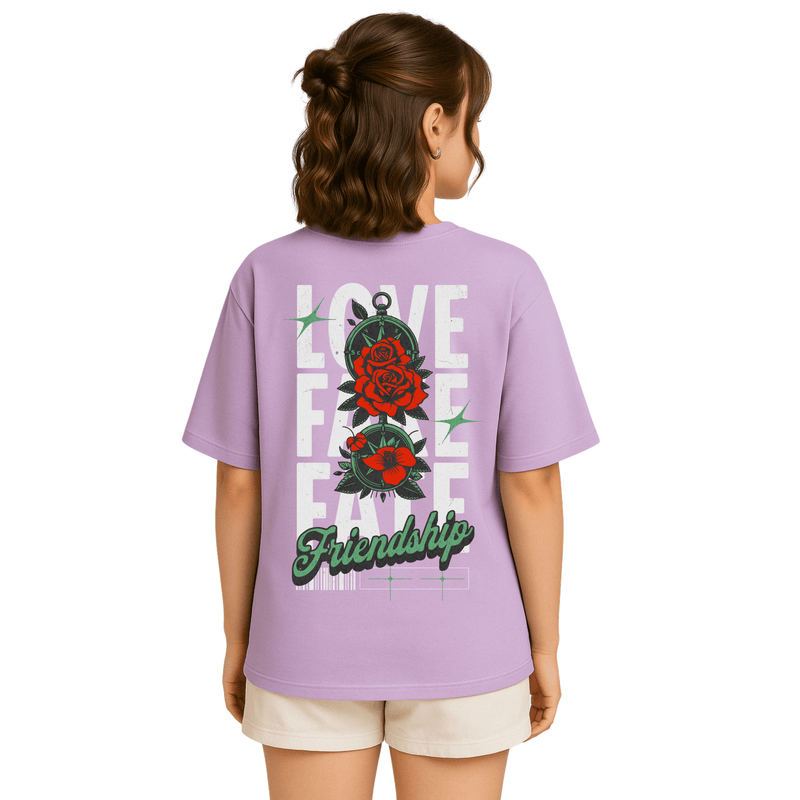 Fake Love Friendship - Flower Tshirt - Seller Stop