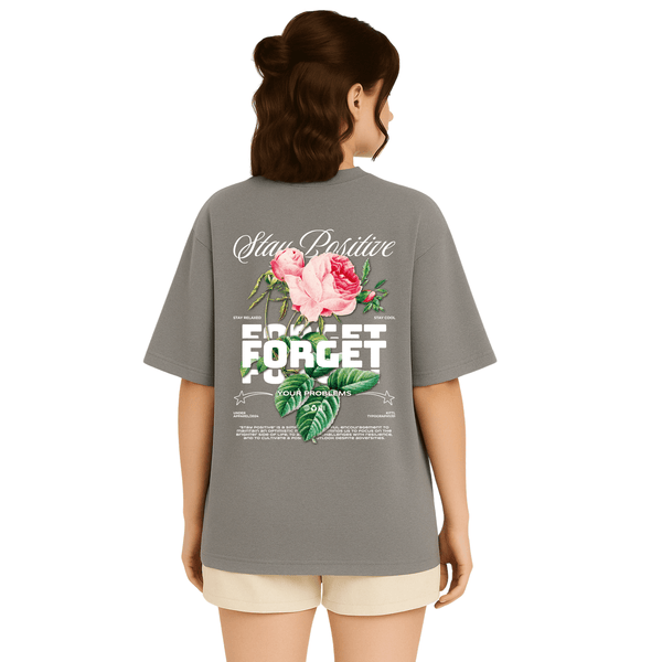 Stay Positive - Flower Tshirt - Seller Stop