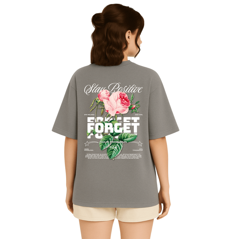 Stay Positive - Flower Tshirt - Seller Stop