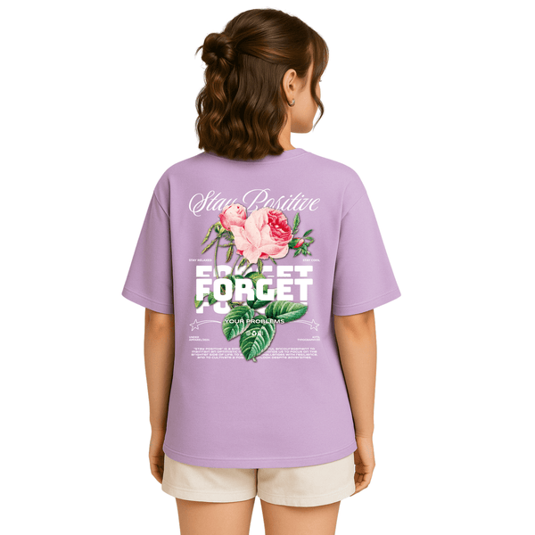 Stay Positive - Flower Tshirt - Seller Stop