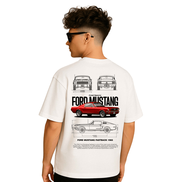 Ford Mustang Fastback - Car Tshirt - Seller Stop