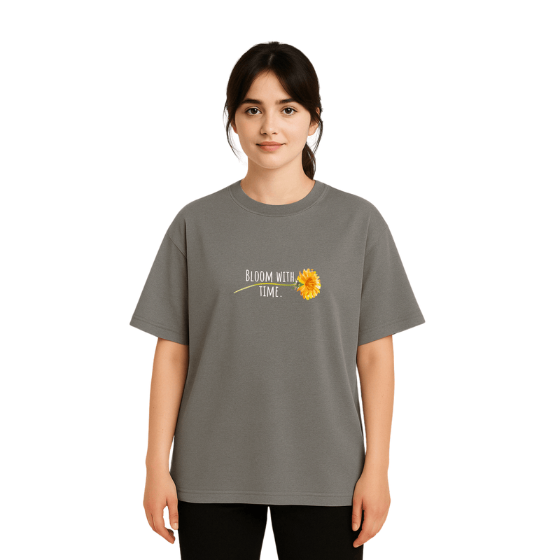 Bloom With Time - Flower Tshirt - Seller Stop
