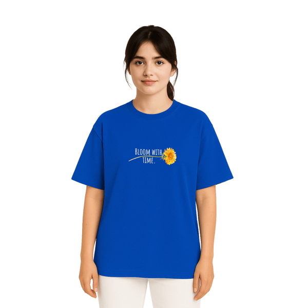 Bloom With Time - Flower Tshirt - Seller Stop