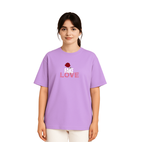 Fake Love Friendship - Flower Tshirt - Seller Stop