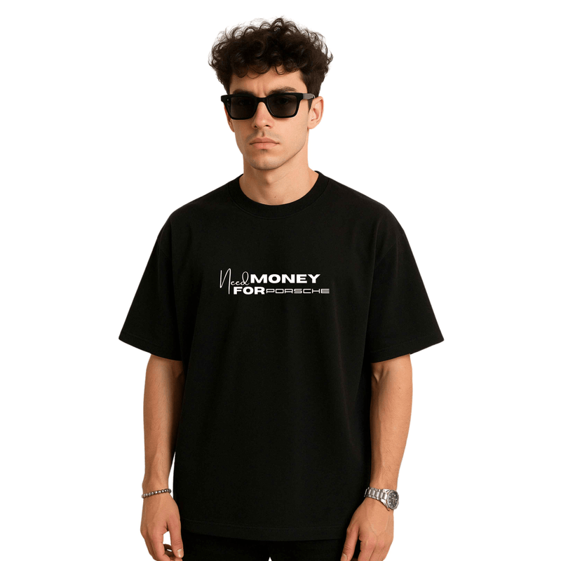 Porsche Car Print T-Shirt – Premium Oversized Streetwear T